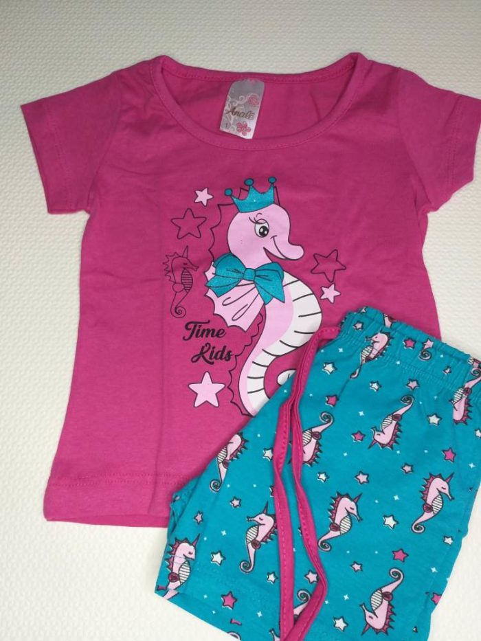 Conjunto regata com bermuda ciclista