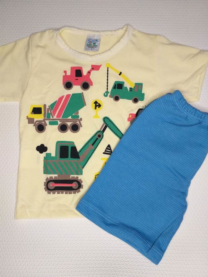 Conjunto Estampa de Tratores