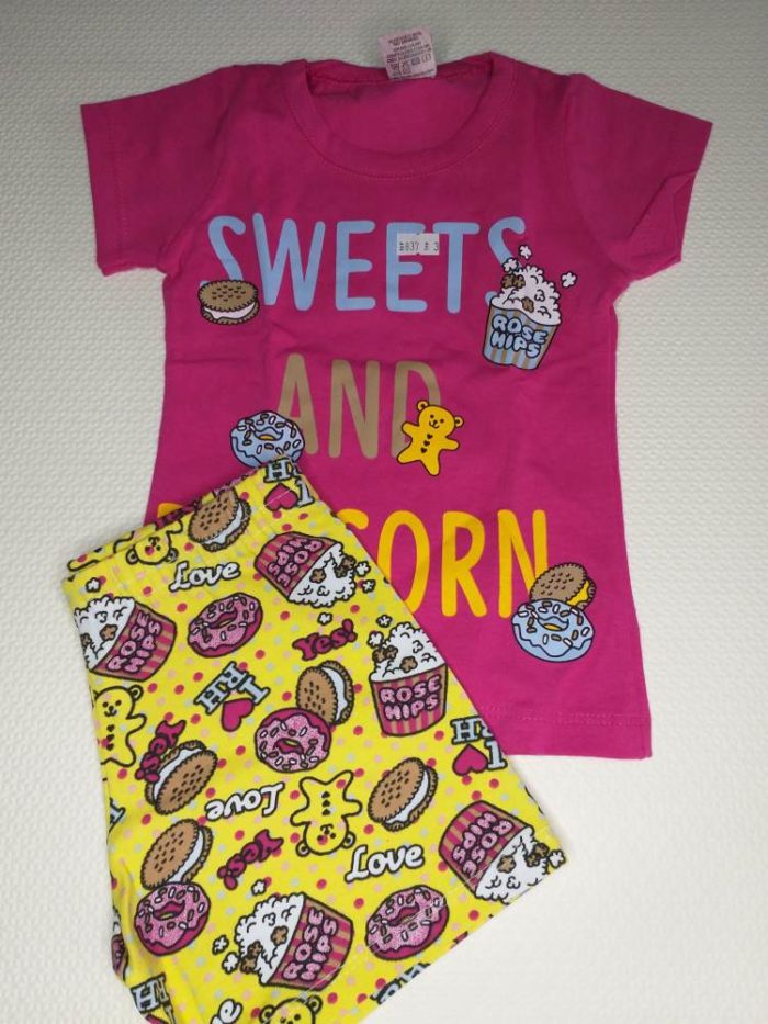 Conjunto Manguinha Sweets and Popcorn - Image 2