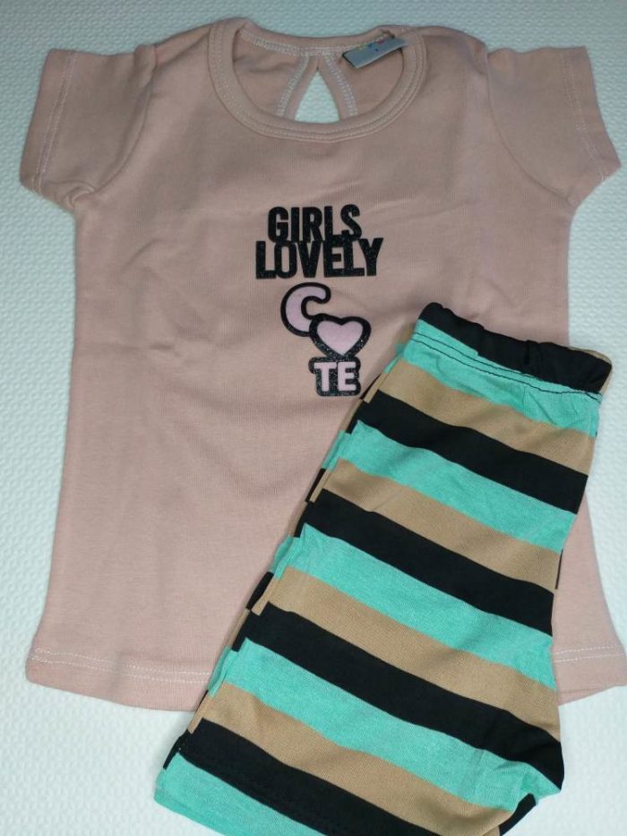 Conjunto Manguinha Girls Lovely - Image 2