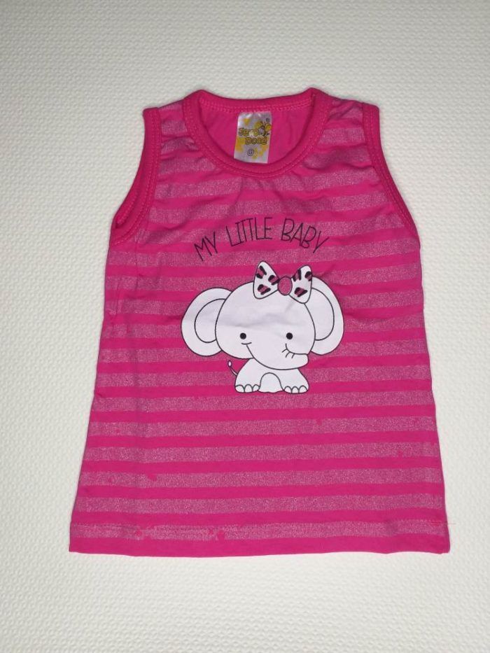 Camiseta Regata Elefantinho