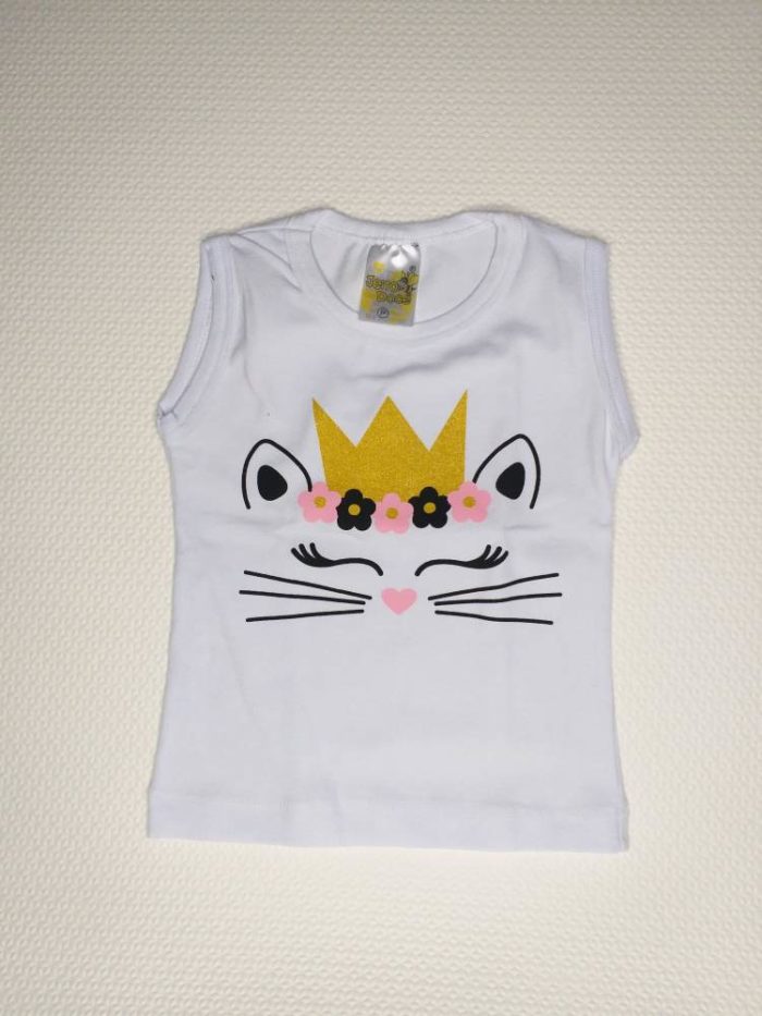 Camiseta Regata Princesa Gata - Image 2
